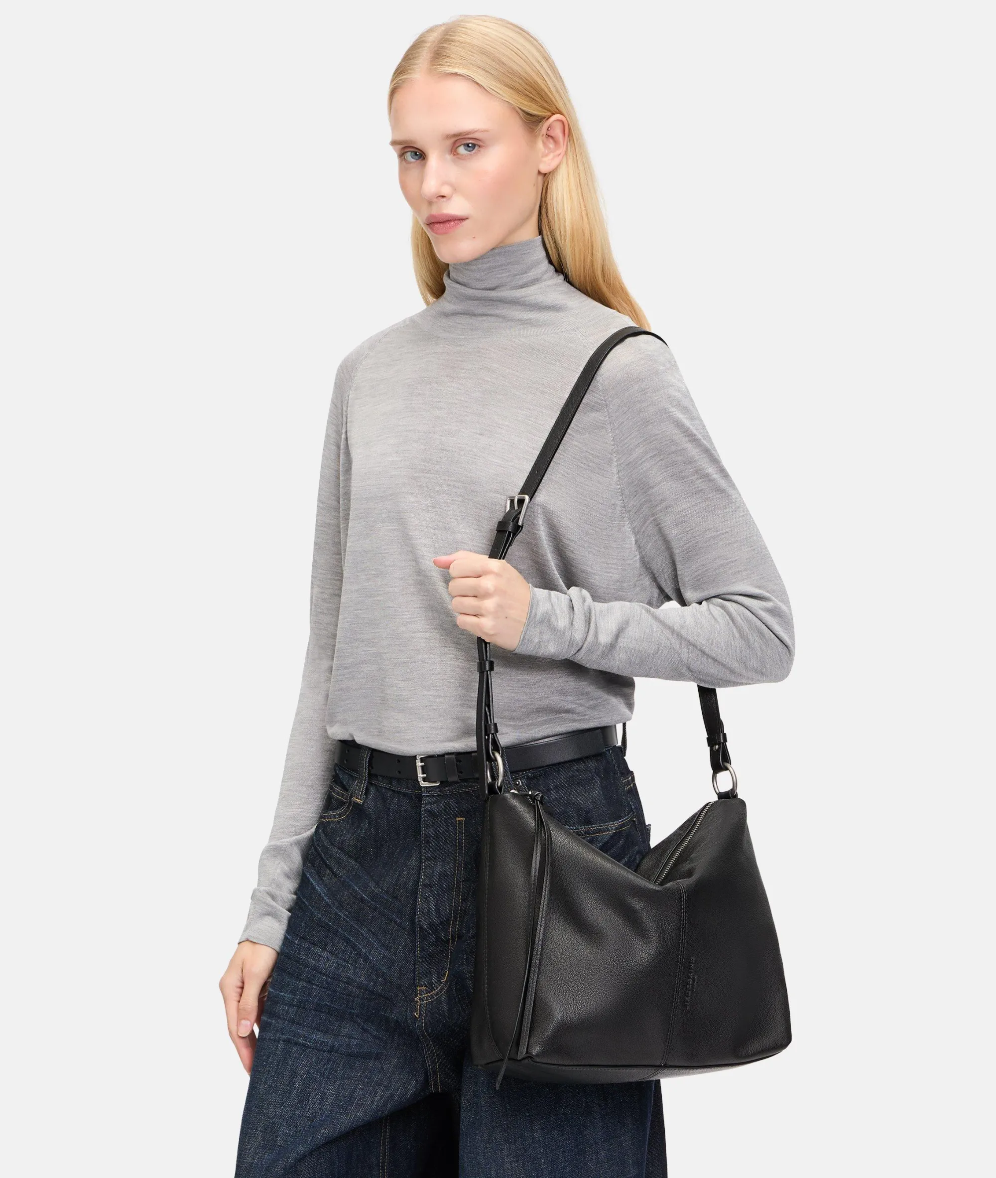 Discount LIEBESKIND BERLIN Aissa Hobo M schwarz