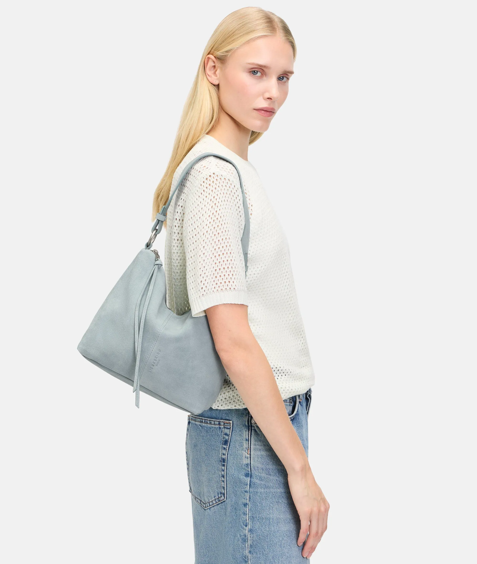 New LIEBESKIND BERLIN Aissa Hobo S blassblau