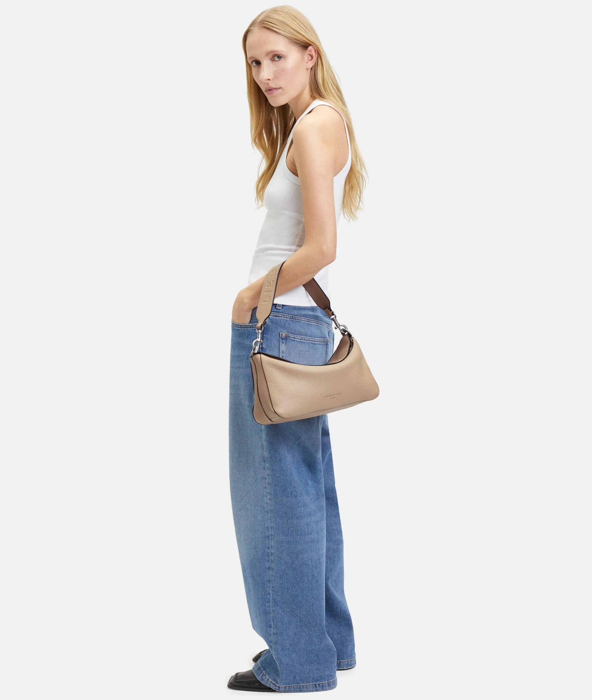 Online LIEBESKIND BERLIN Alessa Shoulder-Bag S sandstein
