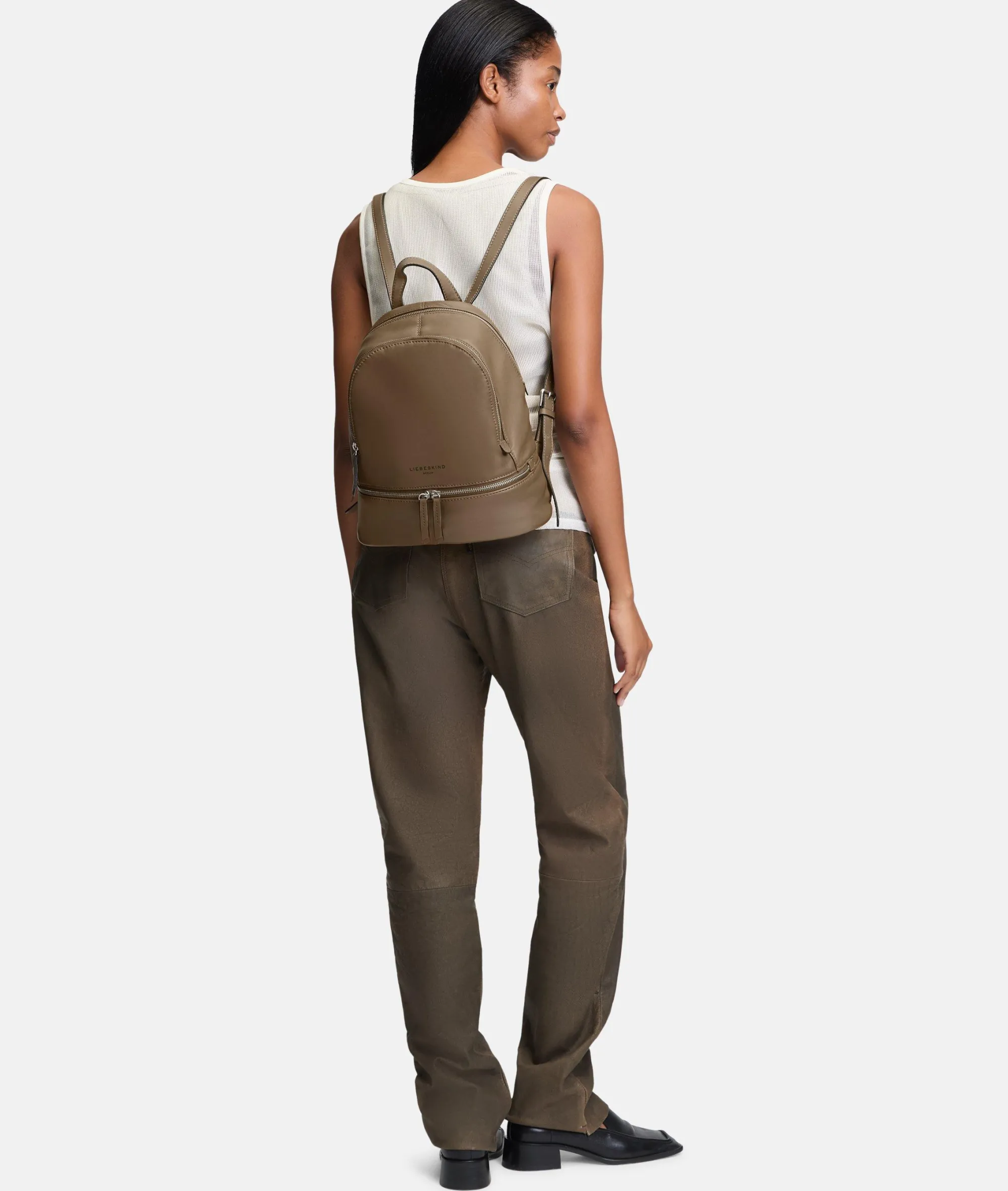 Hot LIEBESKIND BERLIN Alita Backpack M sandstein