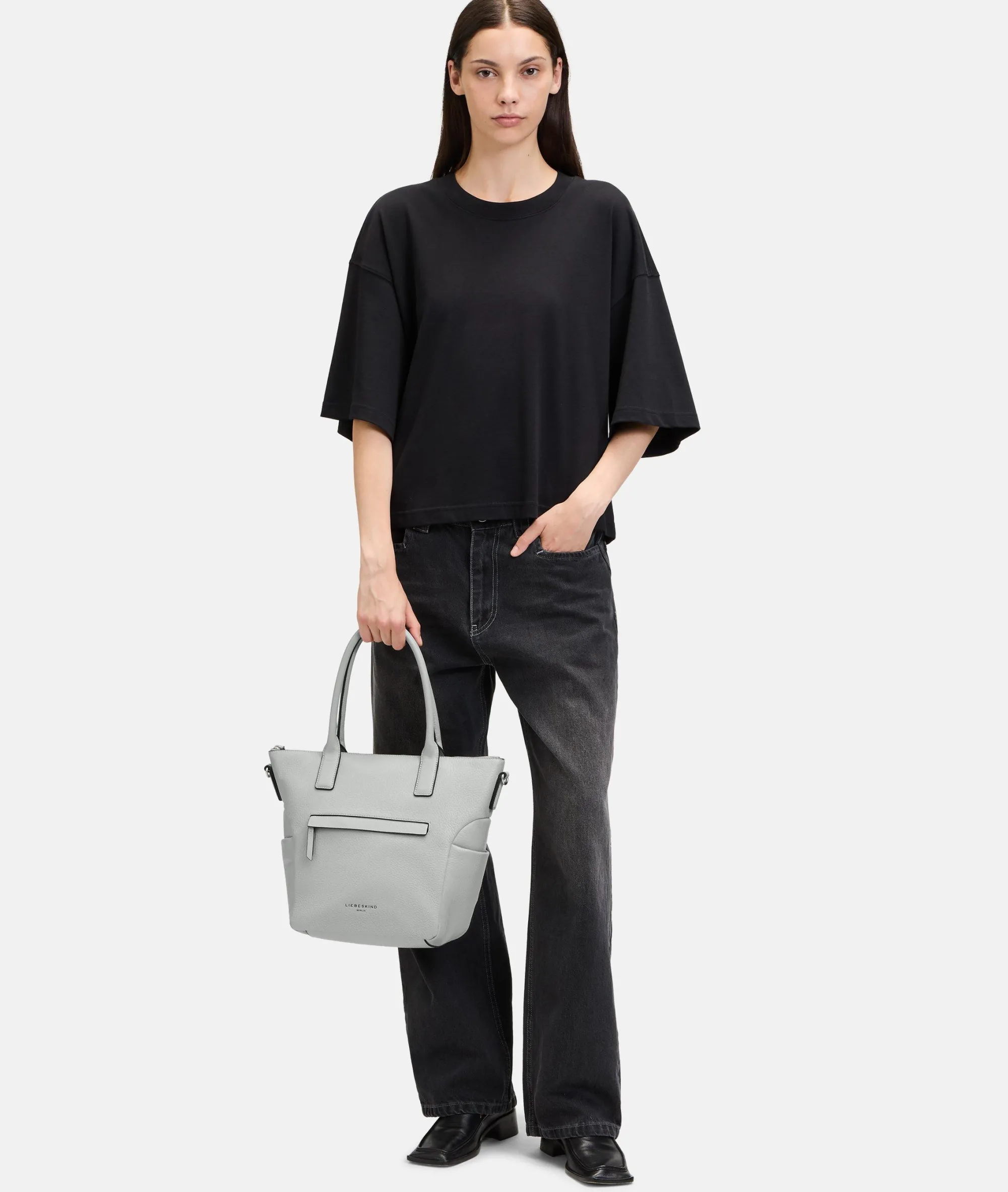 LIEBESKIND BERLIN Annie Satchel M taubengrau