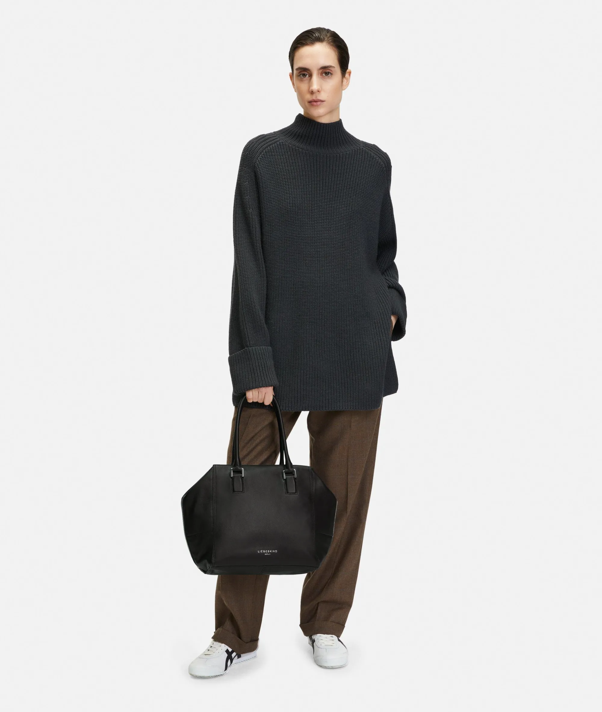 Discount LIEBESKIND BERLIN Archive Kayla Satchel M schwarz