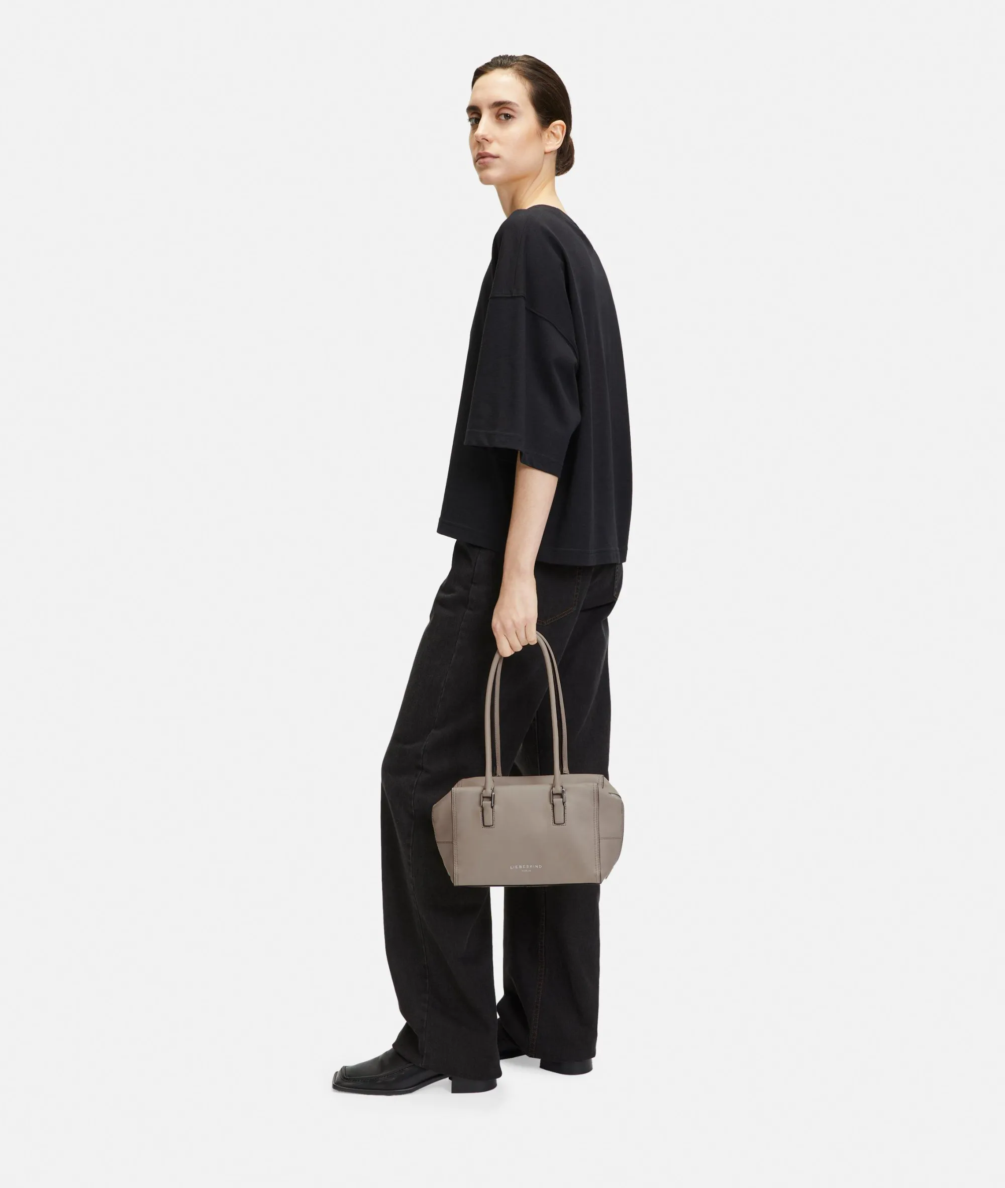 Hot LIEBESKIND BERLIN Archive Kayla Satchel S beige