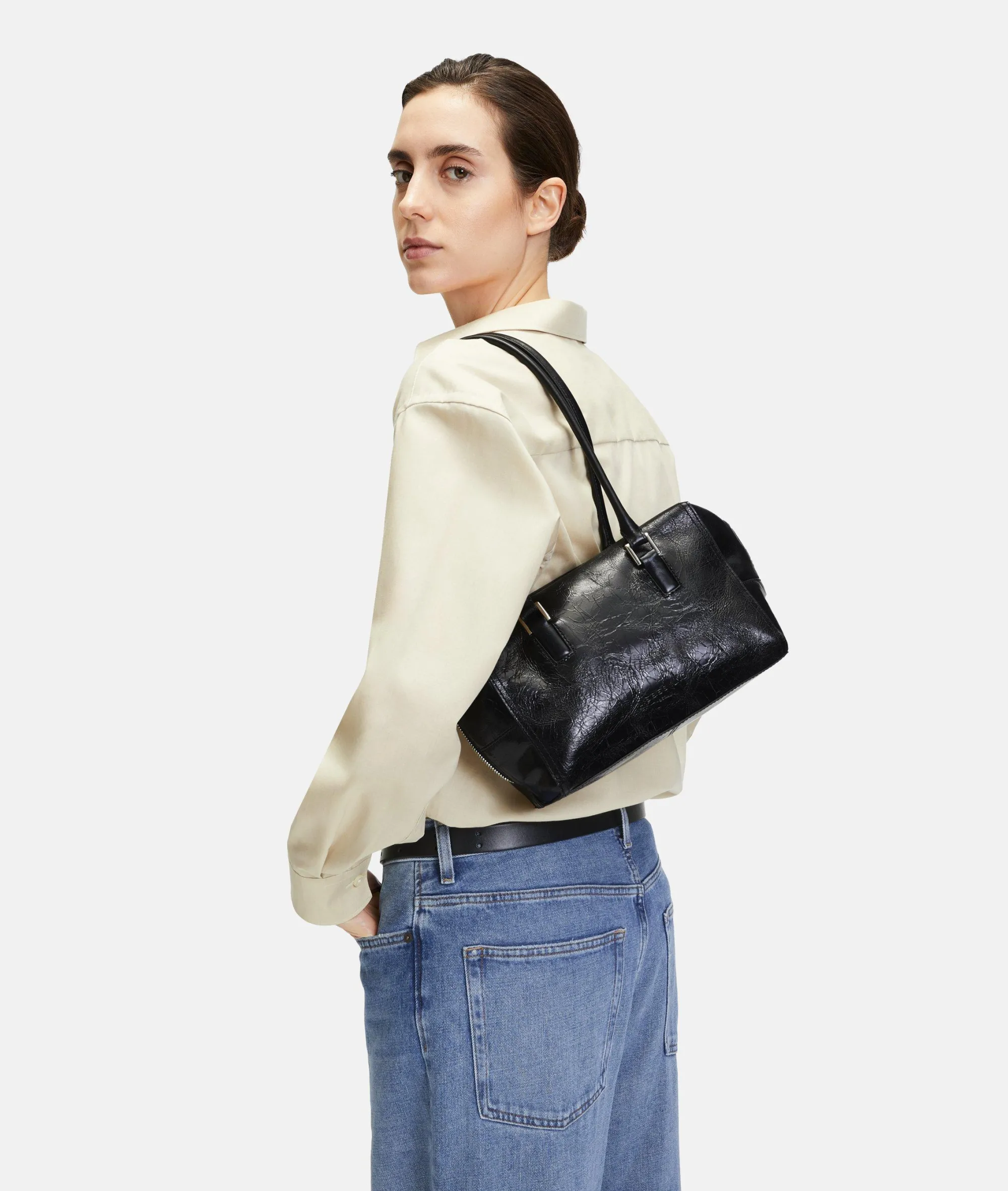 Online LIEBESKIND BERLIN Archive Kayla Satchel S schwarz