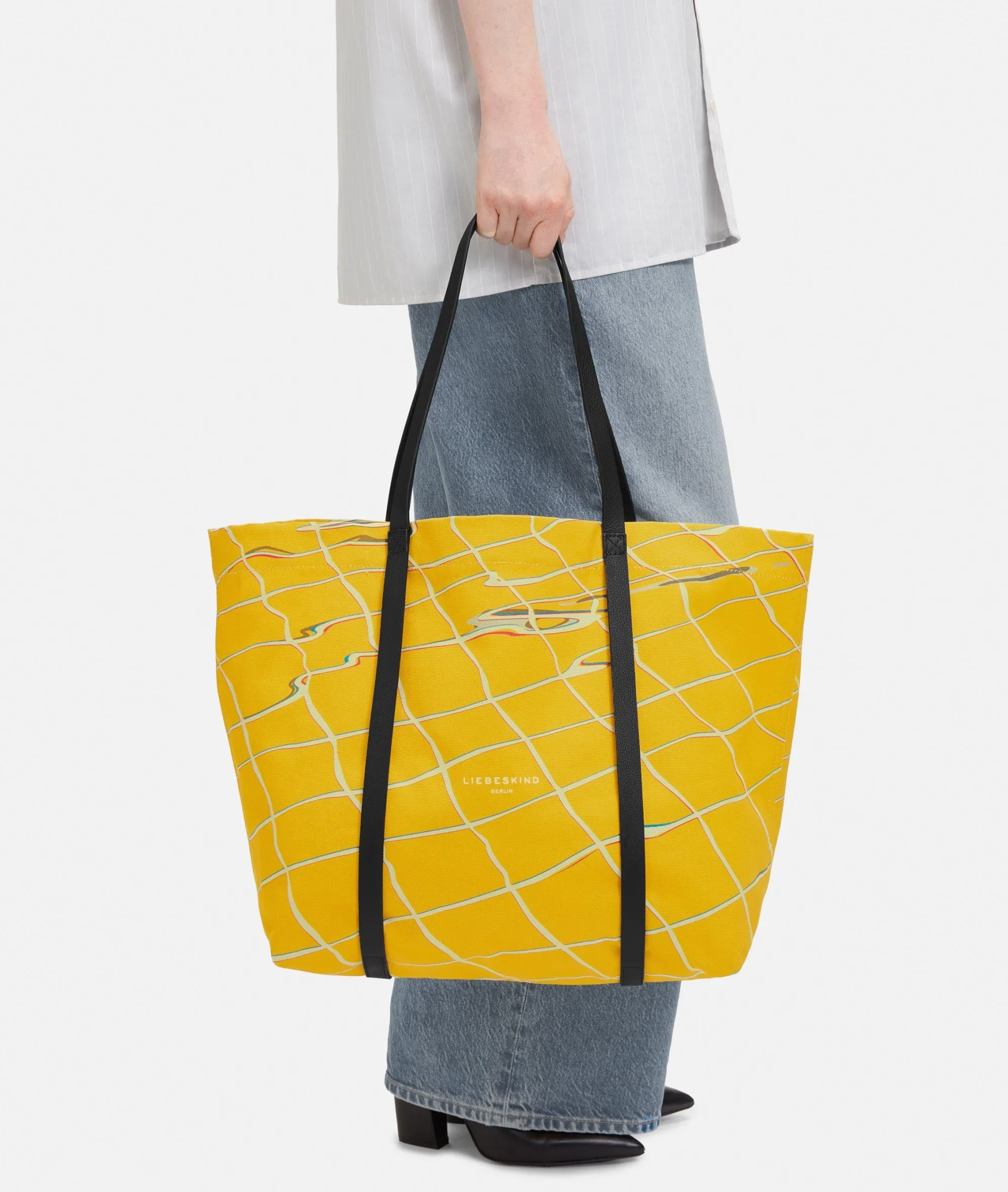 Outlet LIEBESKIND BERLIN Aurora Shopper zitrone