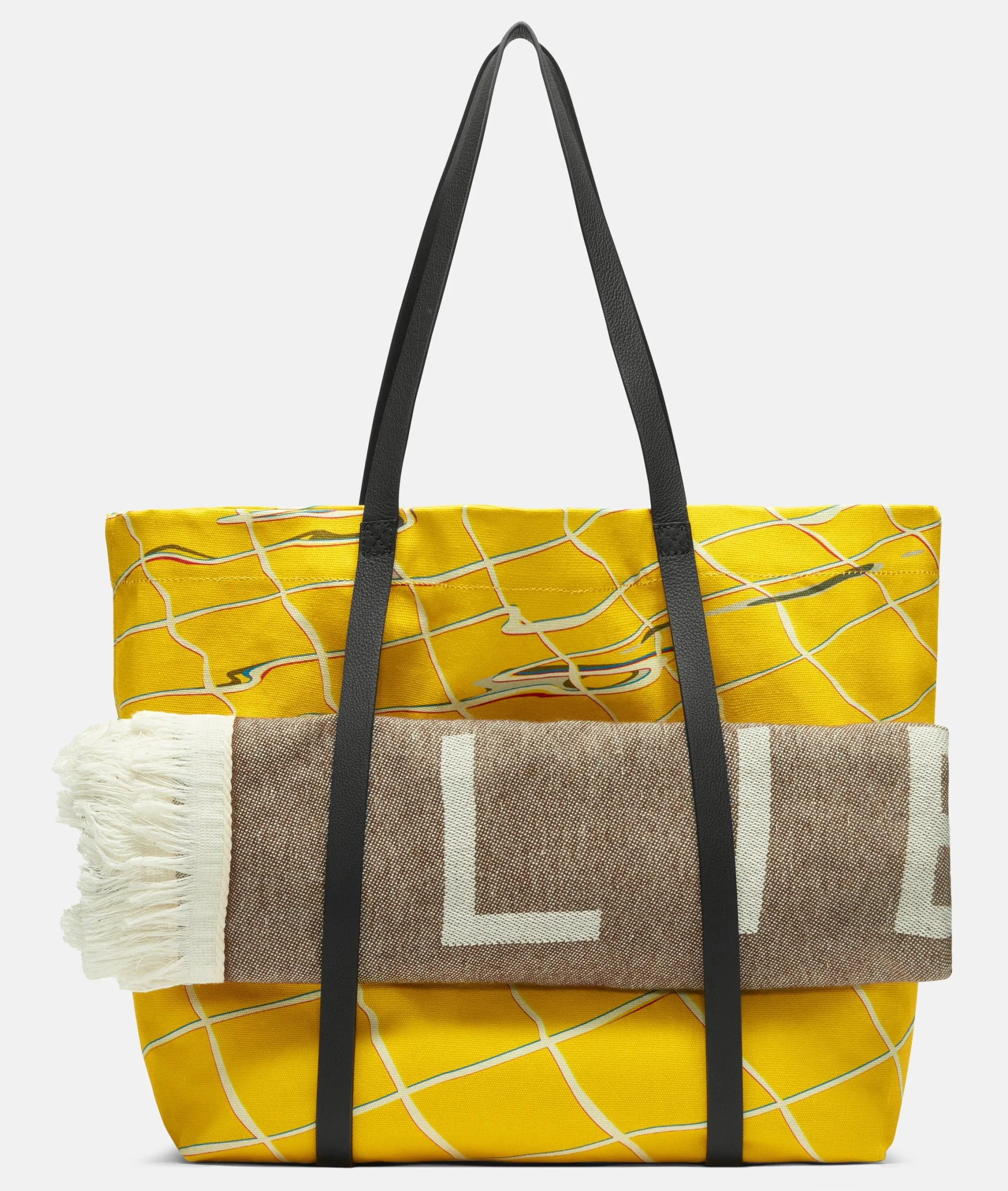 Outlet LIEBESKIND BERLIN Aurora Shopper zitrone