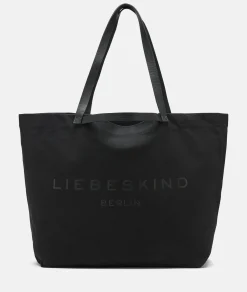 Best LIEBESKIND BERLIN Aurora Shopper Canvas schwarz