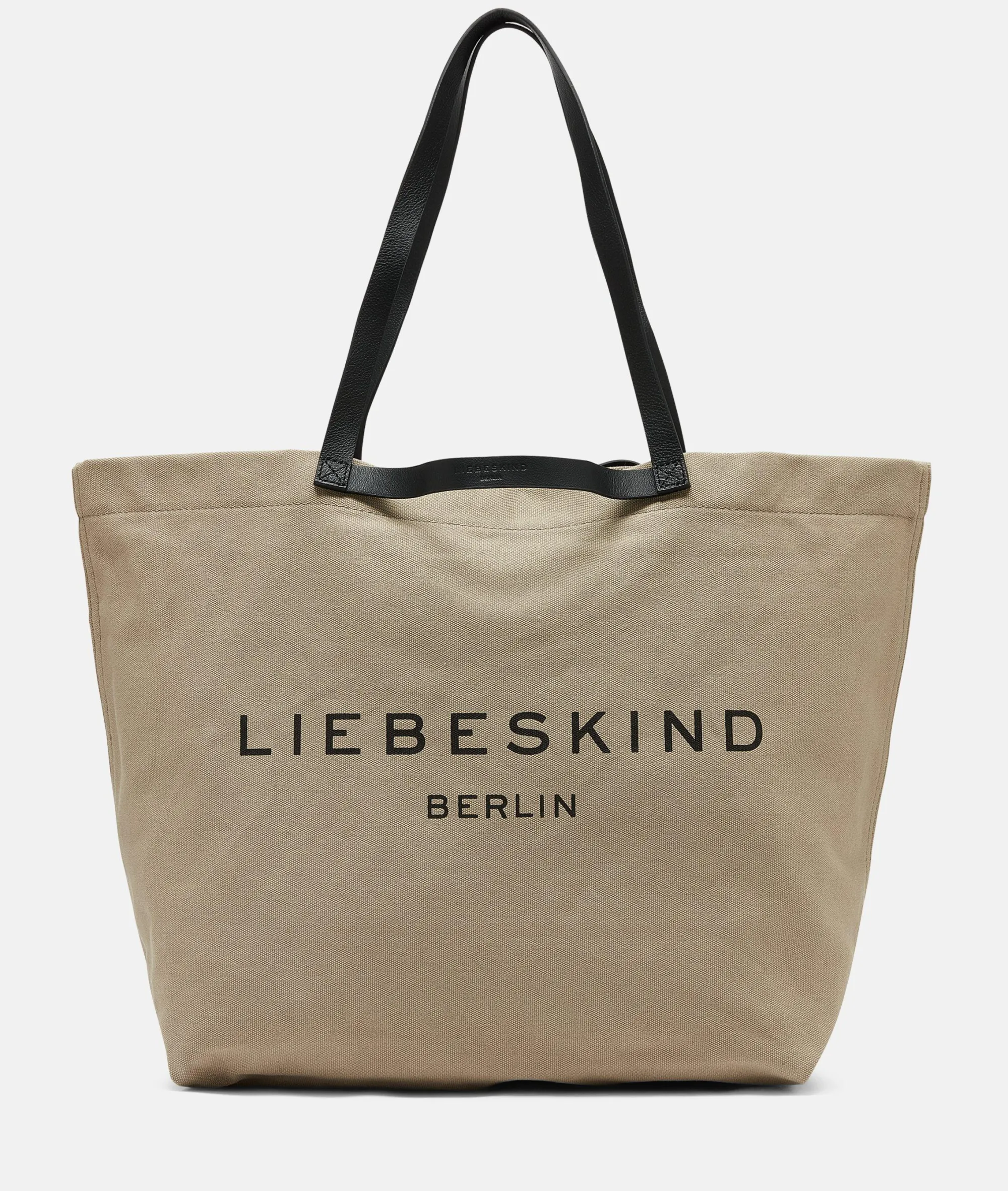 Outlet LIEBESKIND BERLIN Aurora Shopper Canvas sandstein