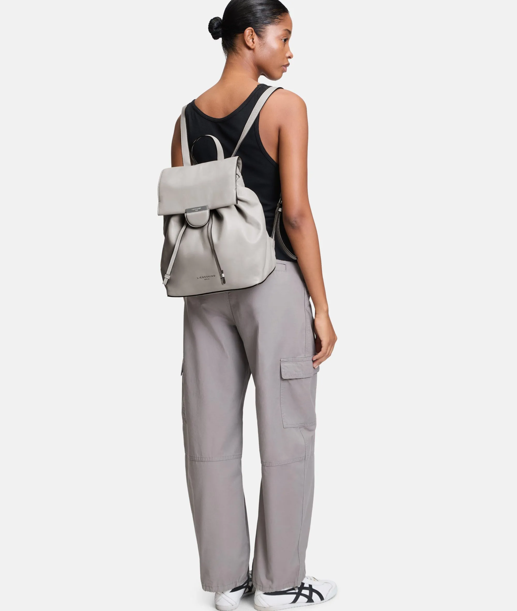 Best LIEBESKIND BERLIN Brigid Backpack M taubengrau