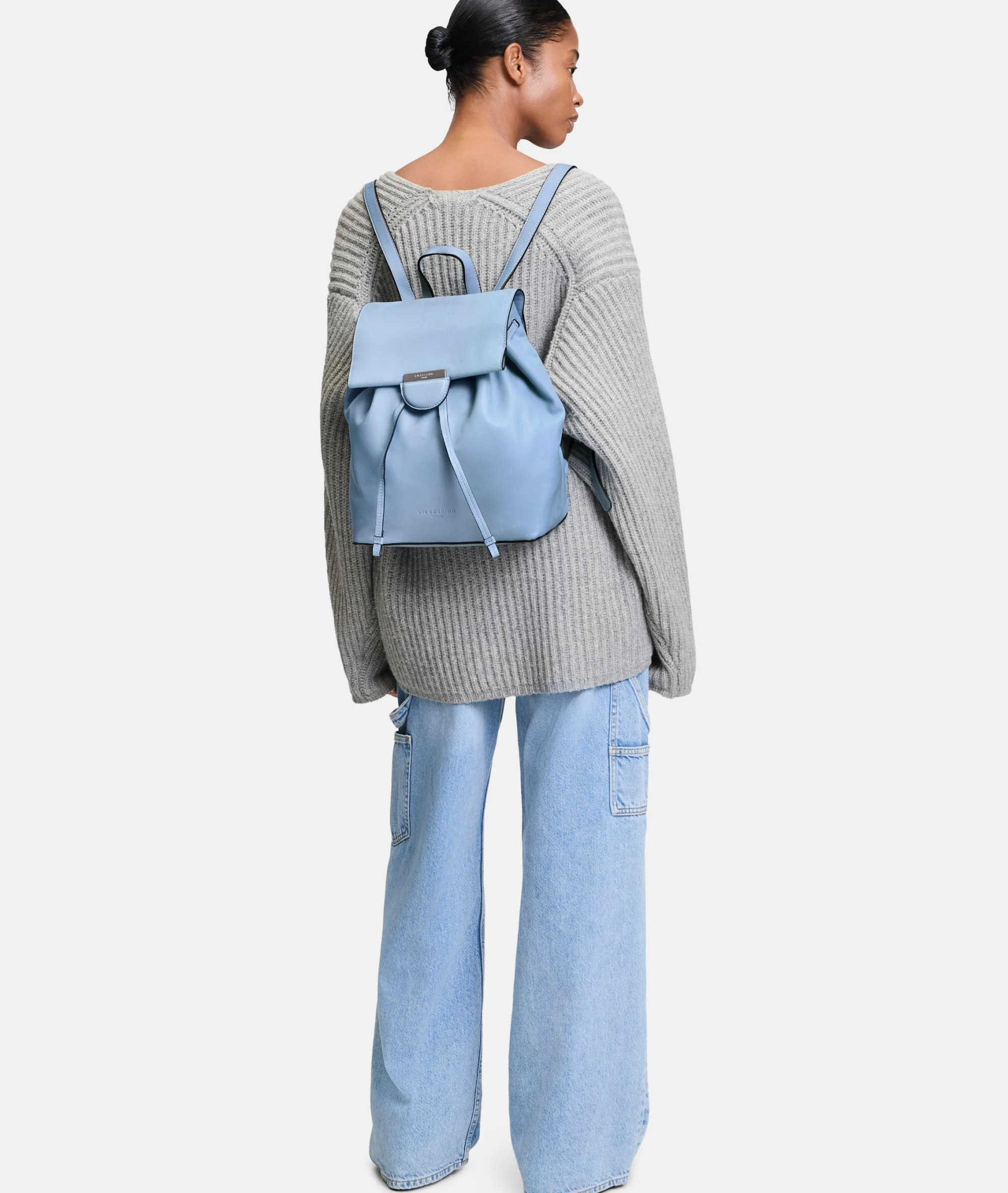 Outlet LIEBESKIND BERLIN Brigid Backpack M himmelblau