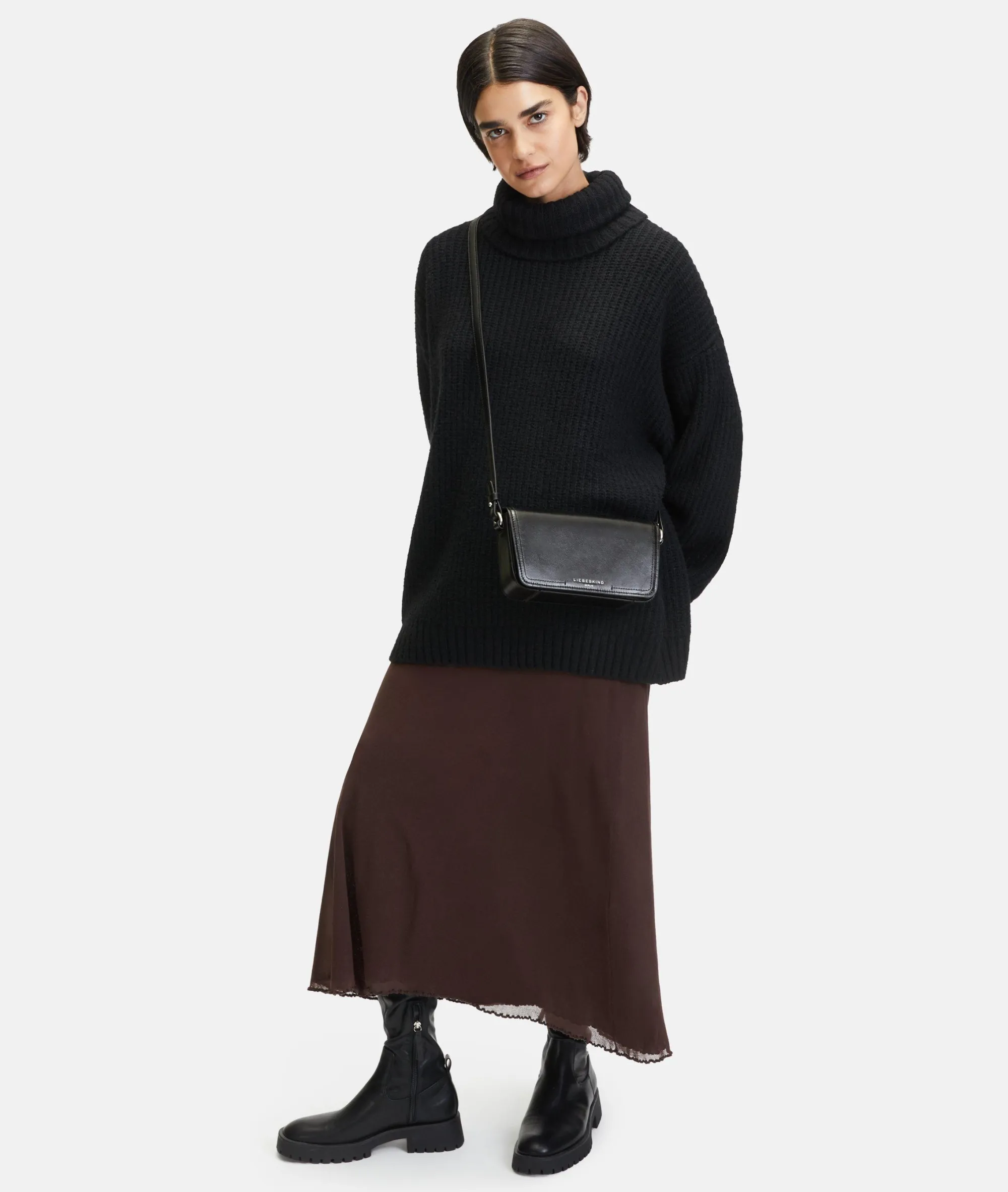Clearance LIEBESKIND BERLIN Chudy Crossbody S schwarz