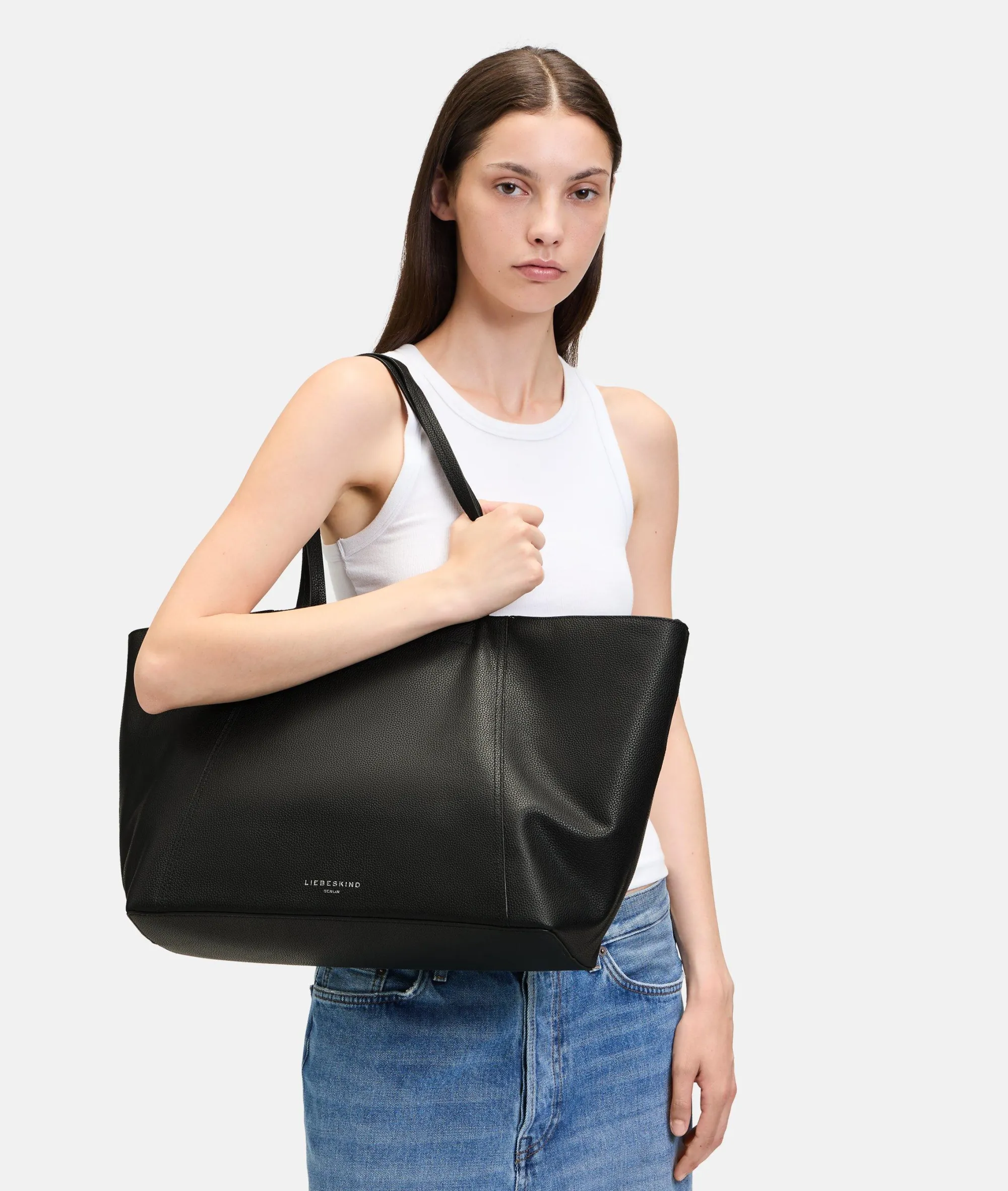 Sale LIEBESKIND BERLIN Chudy Shopper L schwarz