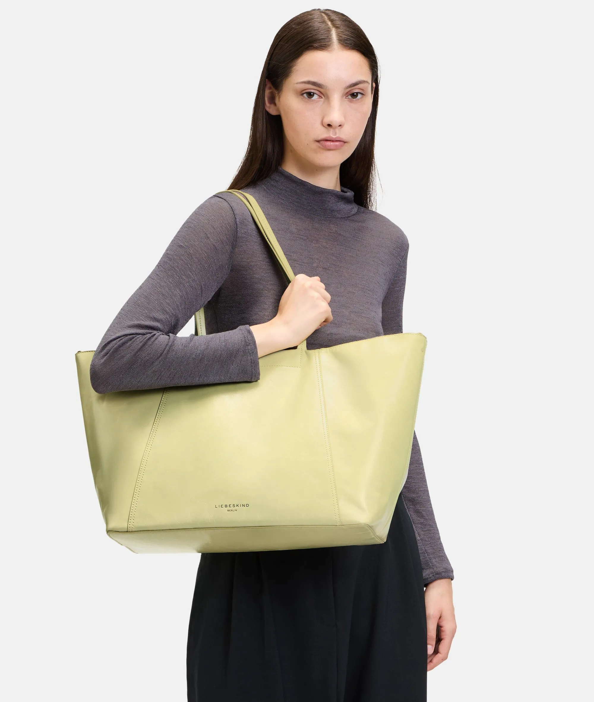 Online LIEBESKIND BERLIN Chudy Shopper L helleszitrone