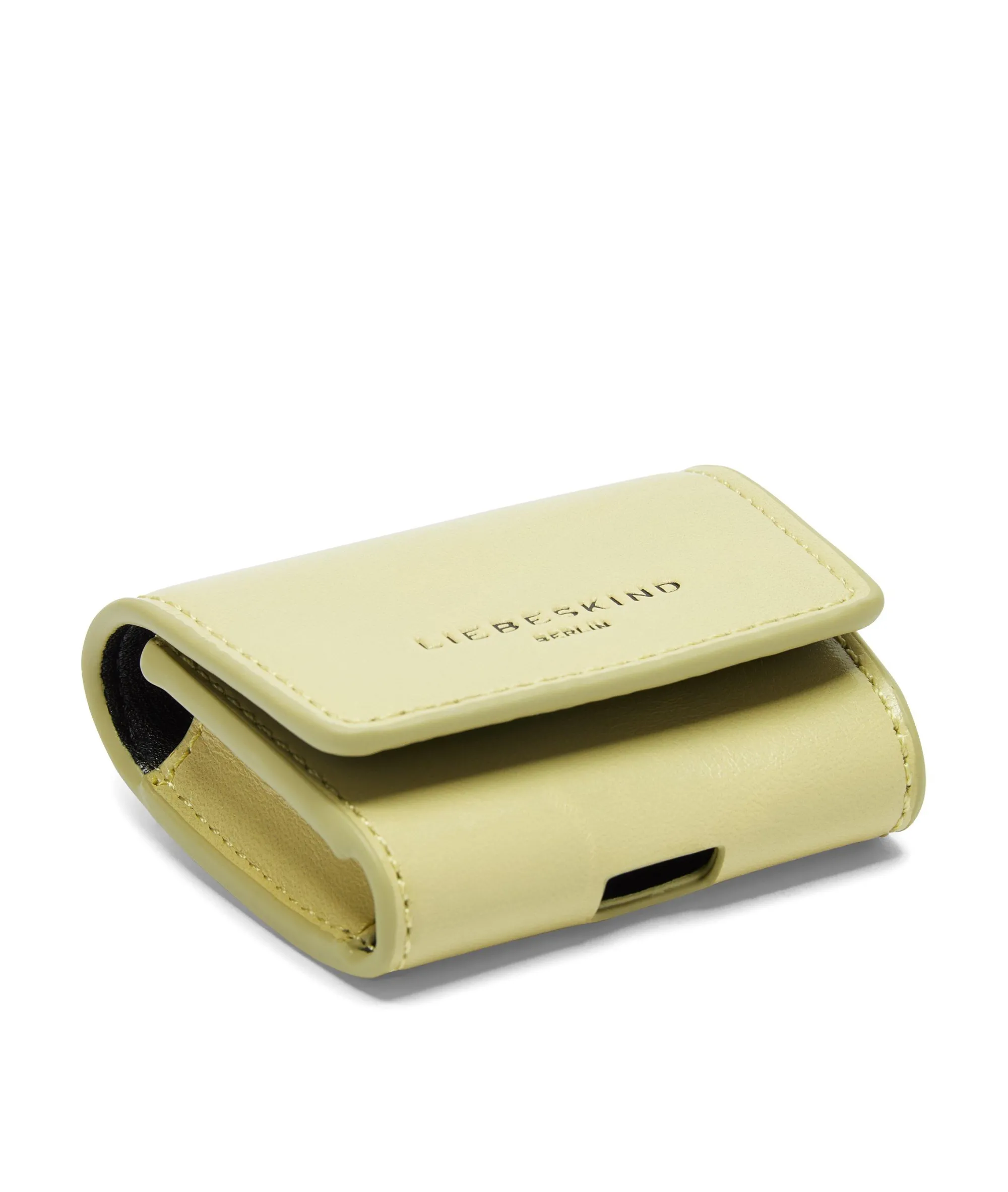 New LIEBESKIND BERLIN Crinkle Chudy Earpod Case helleszitrone