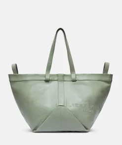 New LIEBESKIND BERLIN Elvira Shopper L salbeigrün