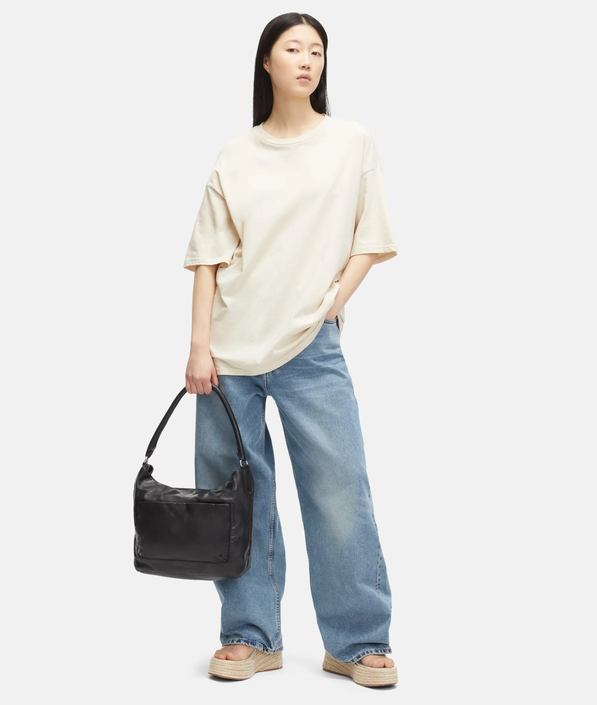 Hot LIEBESKIND BERLIN Ever Hobo M schwarz