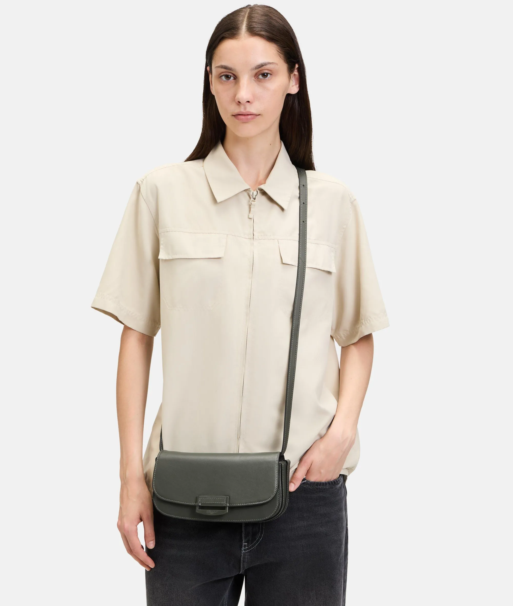 Discount LIEBESKIND BERLIN Ezra Crossbody S olivgrün