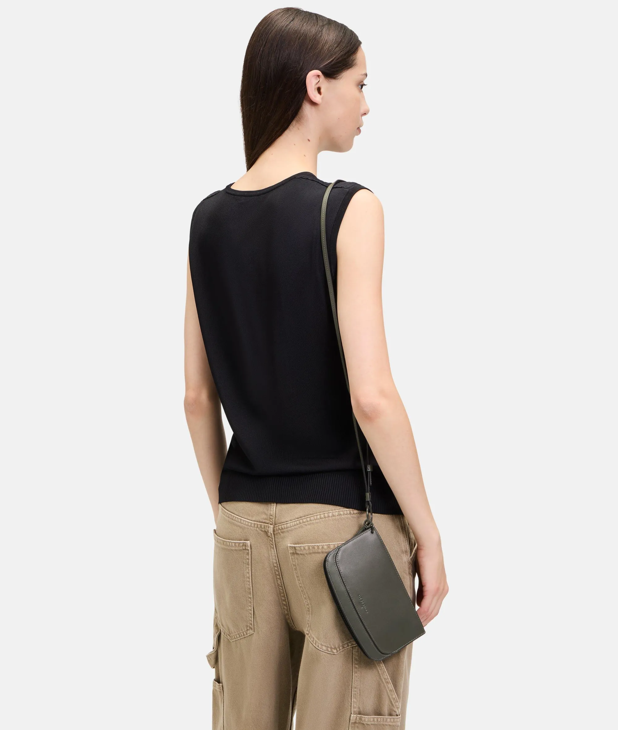 Sale LIEBESKIND BERLIN Ezra Pouch Pendant olivgrün