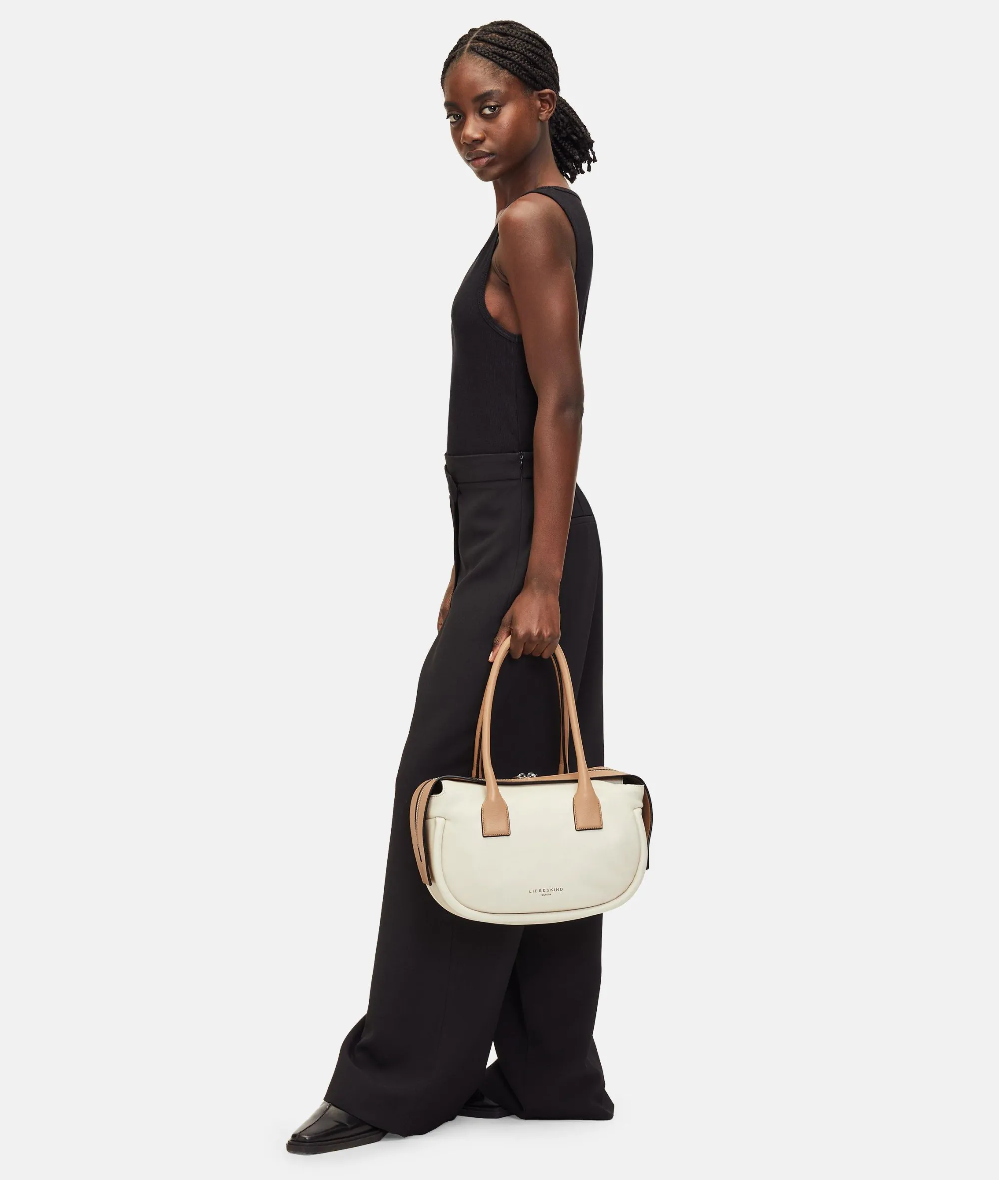 Outlet LIEBESKIND BERLIN Fab Satchel M weiß