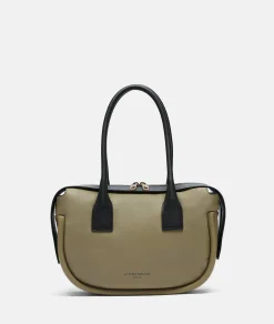 Outlet LIEBESKIND BERLIN Fab Satchel M olivgrün