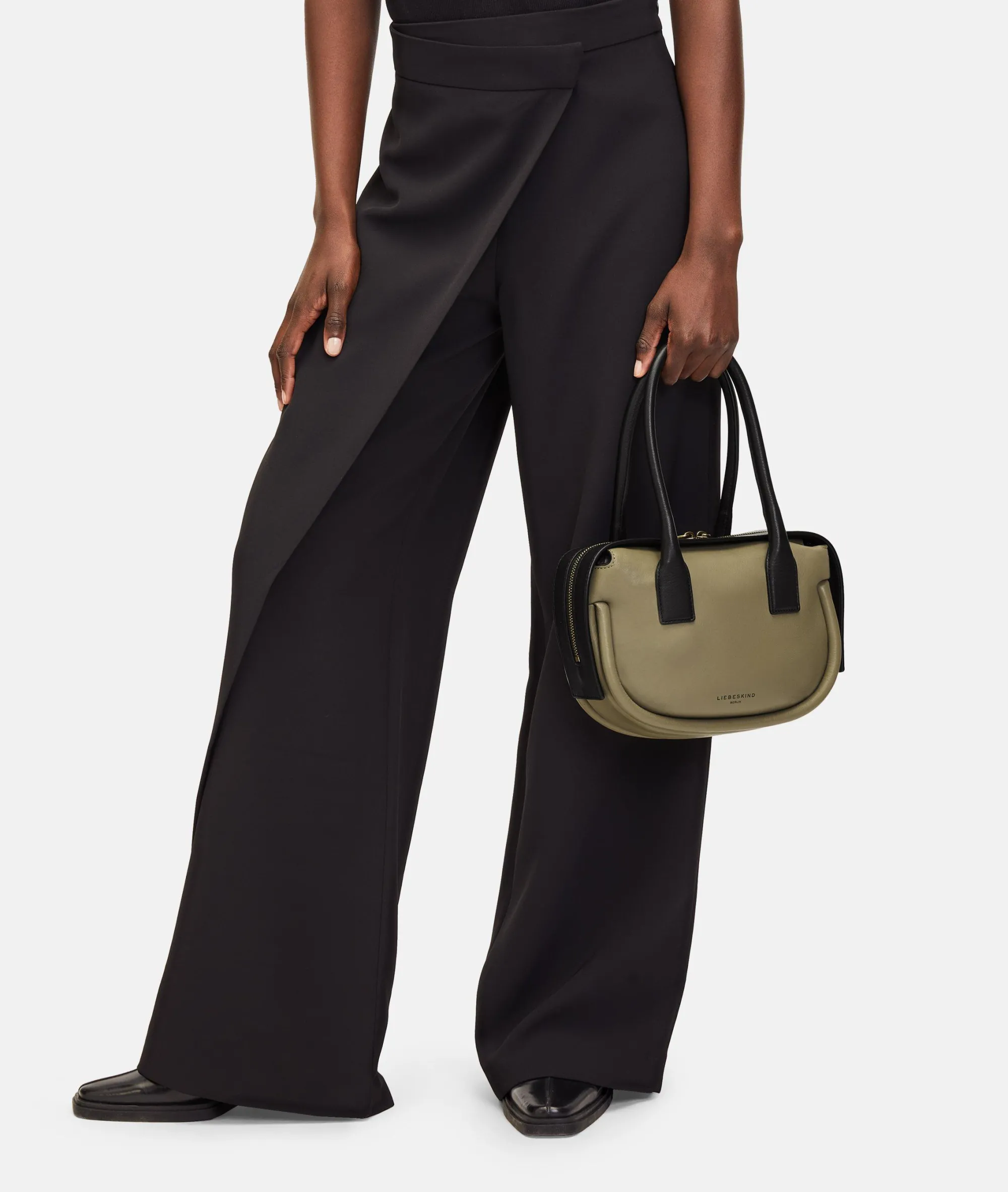 Clearance LIEBESKIND BERLIN Fab Satchel S olivgrün
