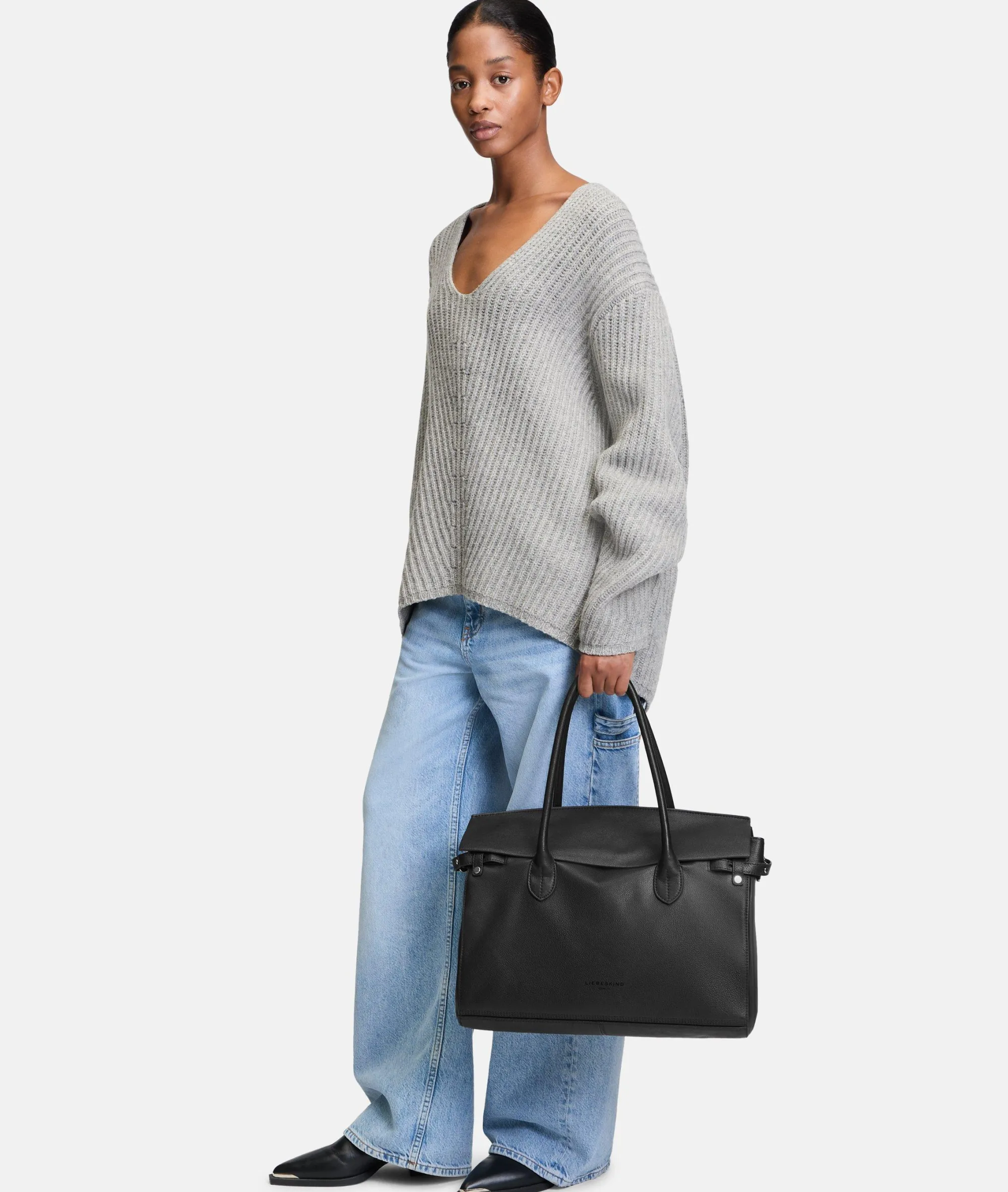 Clearance LIEBESKIND BERLIN Gloria Satchel L schwarz