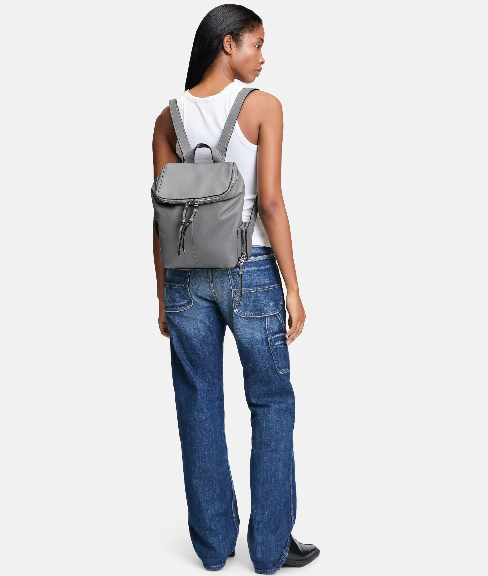 Discount LIEBESKIND BERLIN Hera Backpack S grau