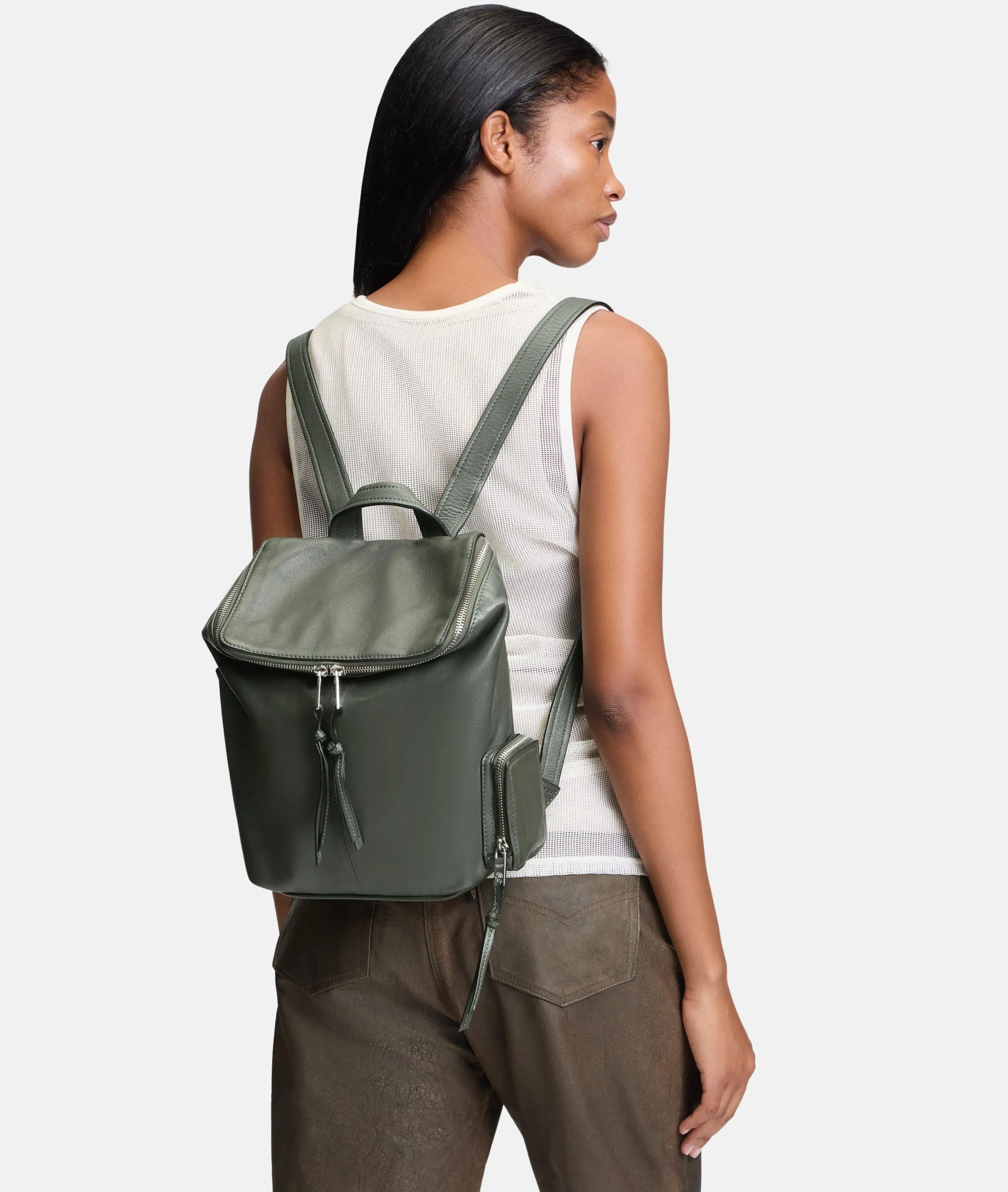 Hot LIEBESKIND BERLIN Hera Backpack S olivgrün