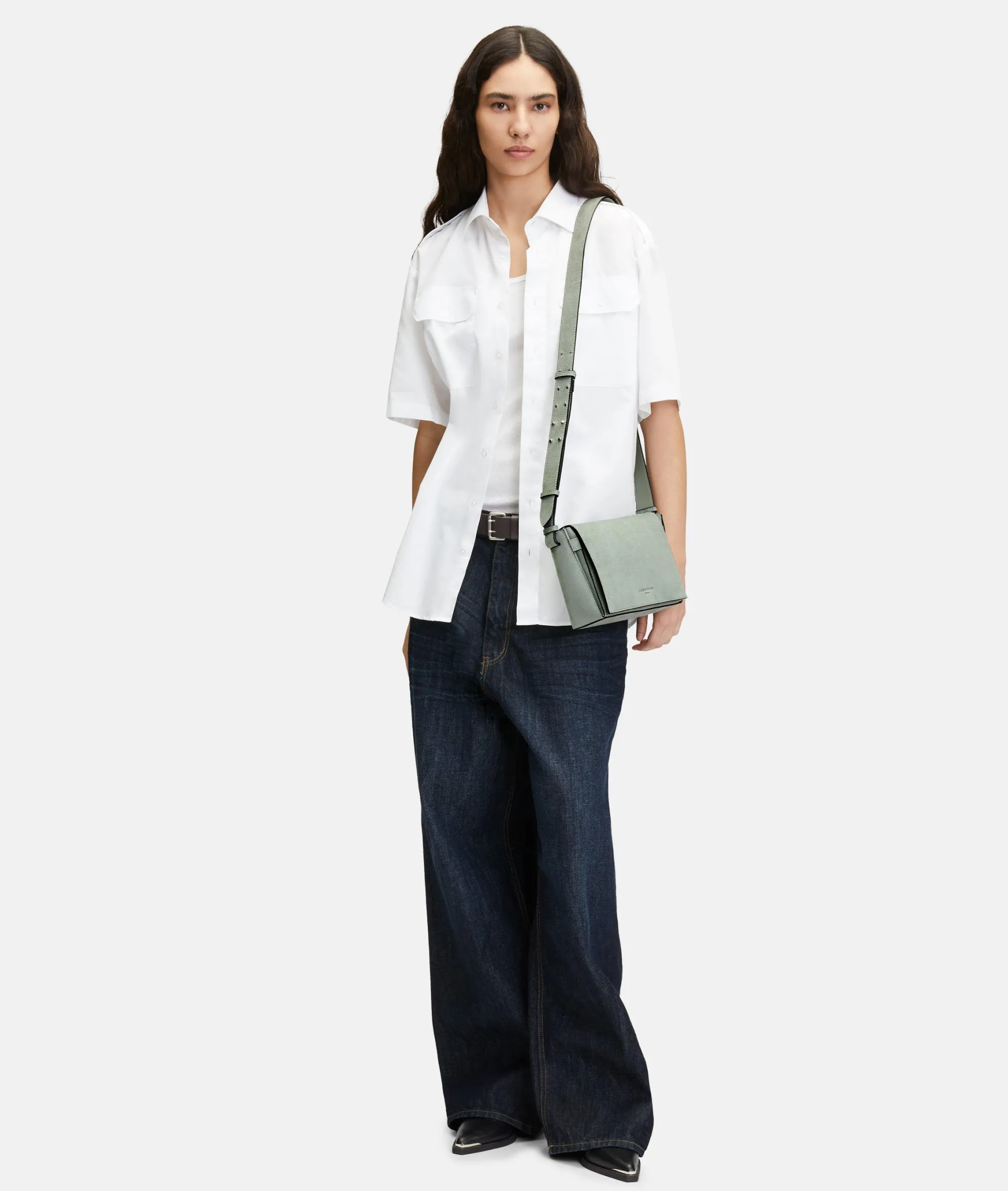 Outlet LIEBESKIND BERLIN Hilla Crossbody S salbeigrün
