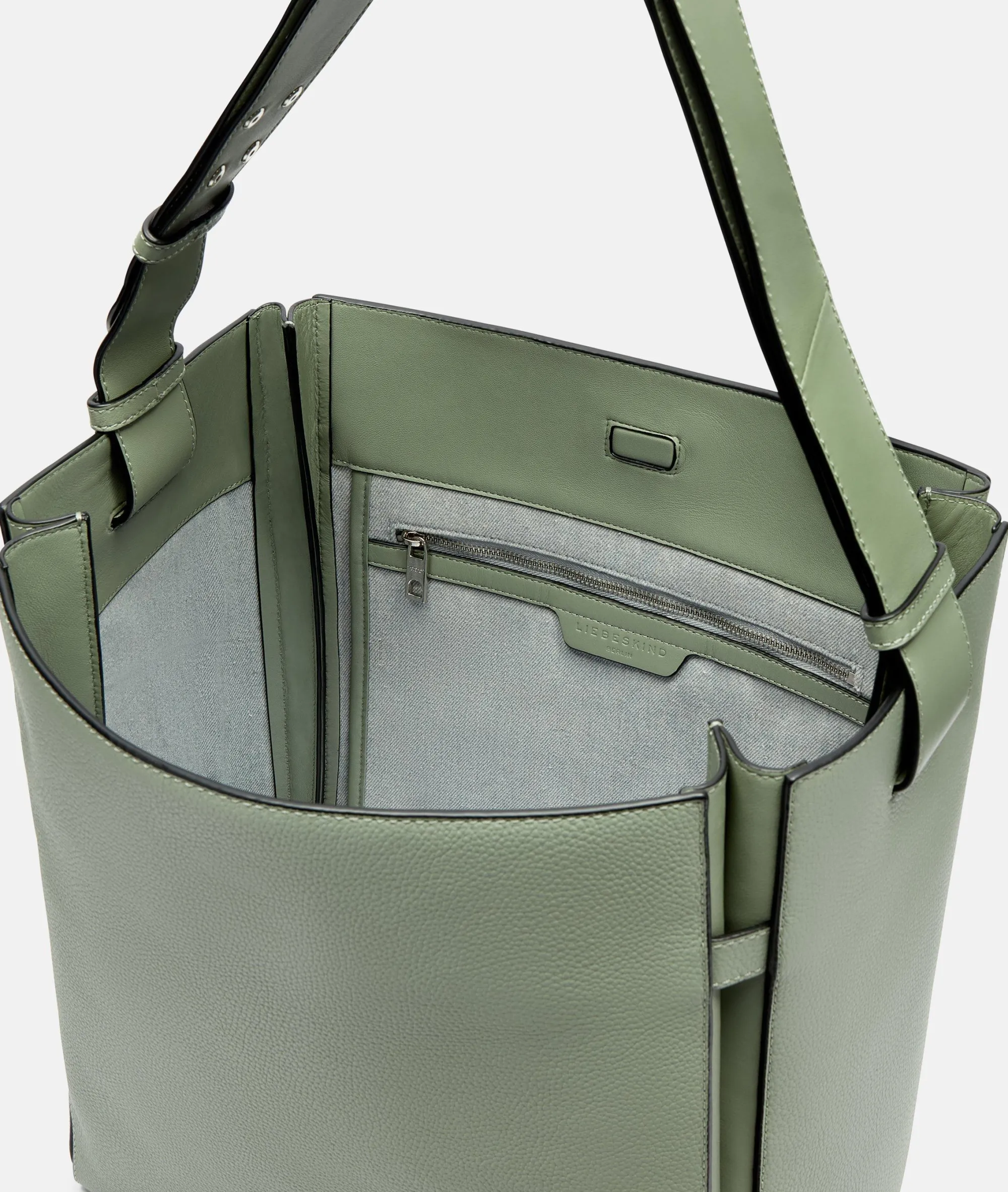 New LIEBESKIND BERLIN Hilla Hobo L salbeigrün