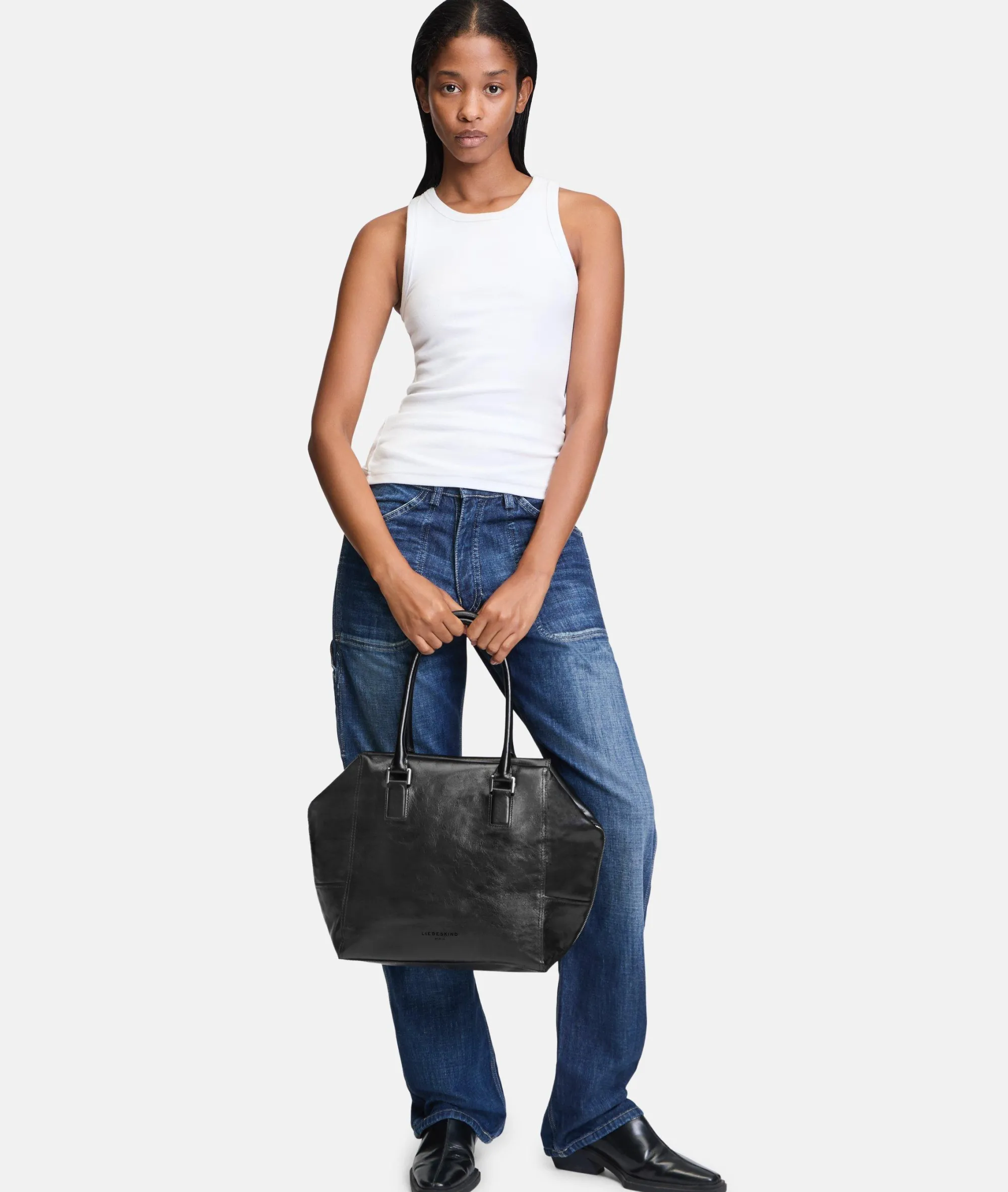 Best LIEBESKIND BERLIN Kayla Satchel M schwarz