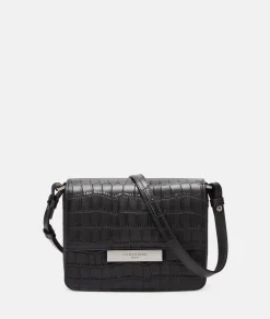 New LIEBESKIND BERLIN Kroko Alex Crossbody S schwarz