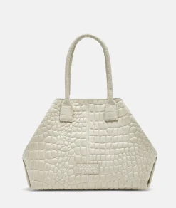 Sale LIEBESKIND BERLIN  Kroko Chelsea Shopper M creme
