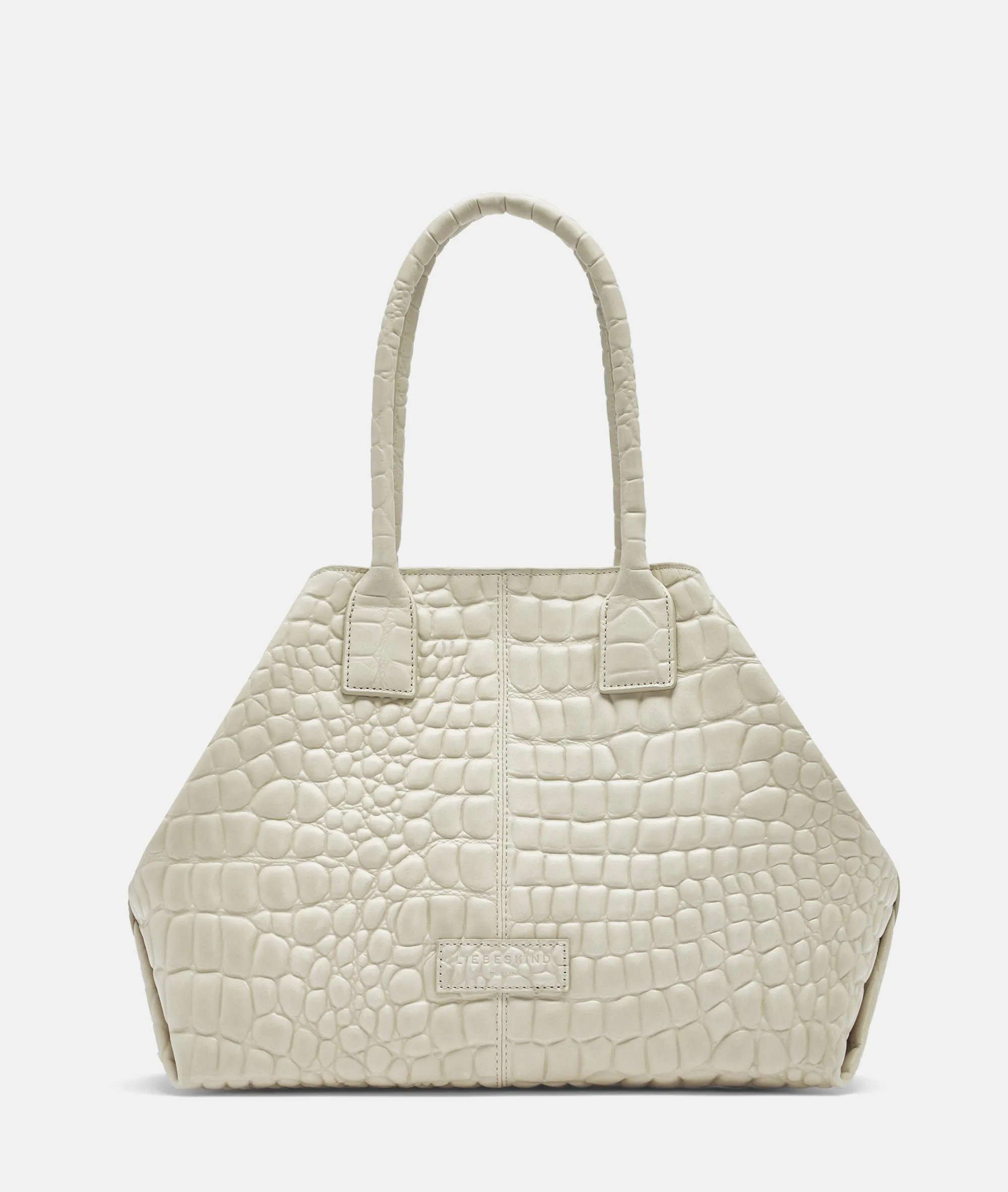 Sale LIEBESKIND BERLIN Kroko Chelsea Shopper M creme