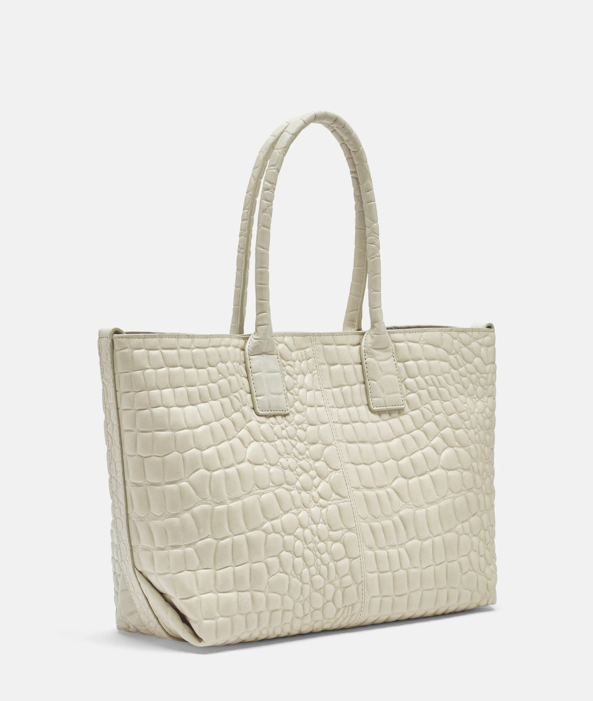Sale LIEBESKIND BERLIN Kroko Chelsea Shopper M creme