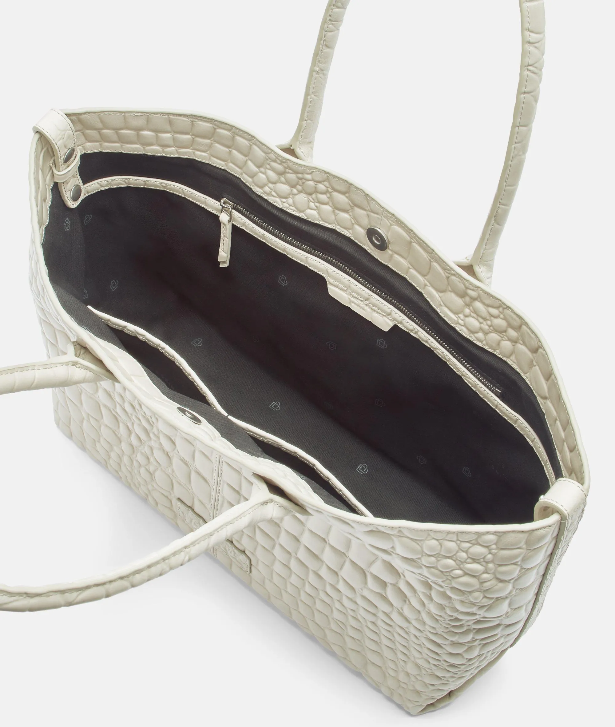 Sale LIEBESKIND BERLIN Kroko Chelsea Shopper M creme