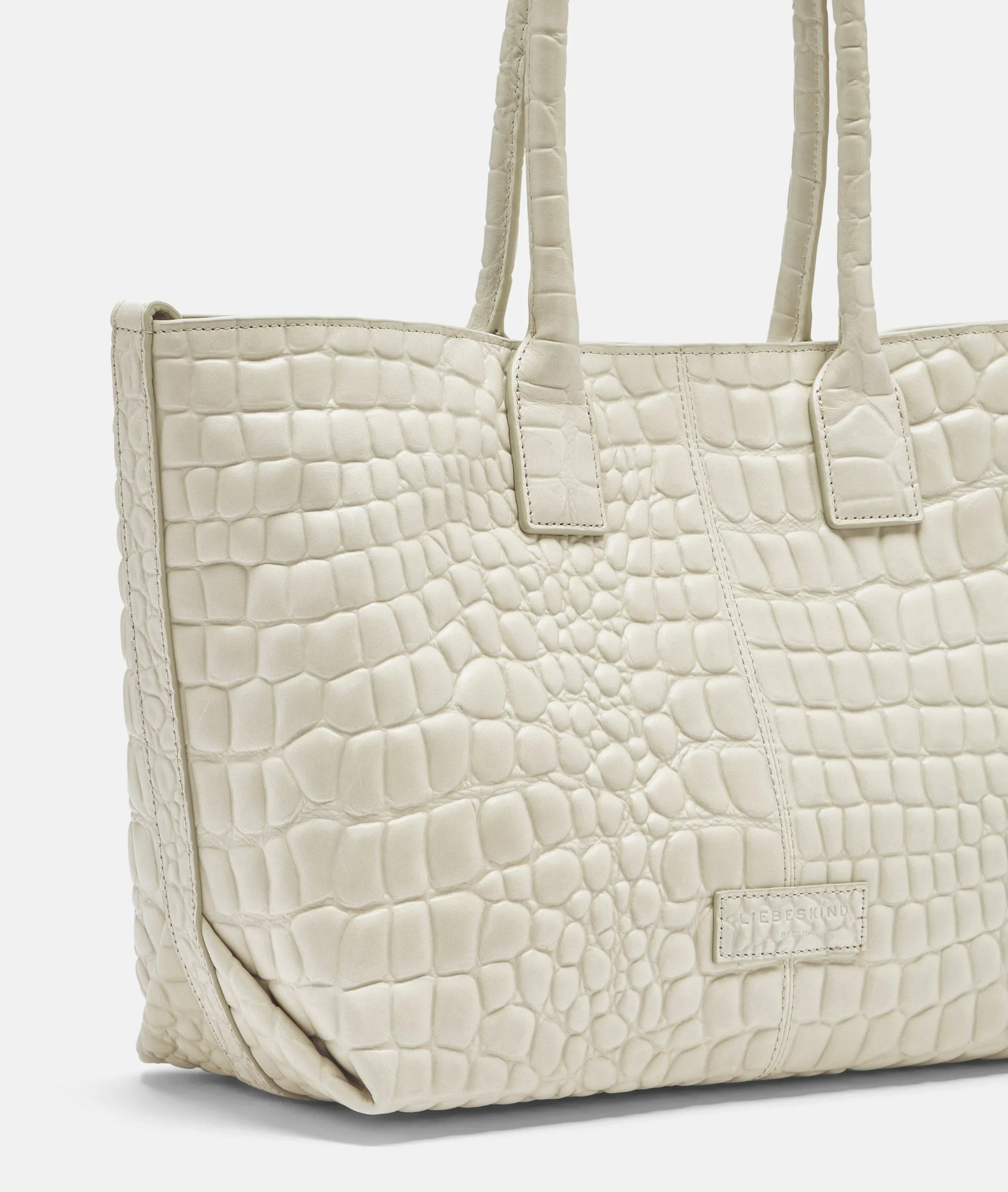 Sale LIEBESKIND BERLIN Kroko Chelsea Shopper M creme