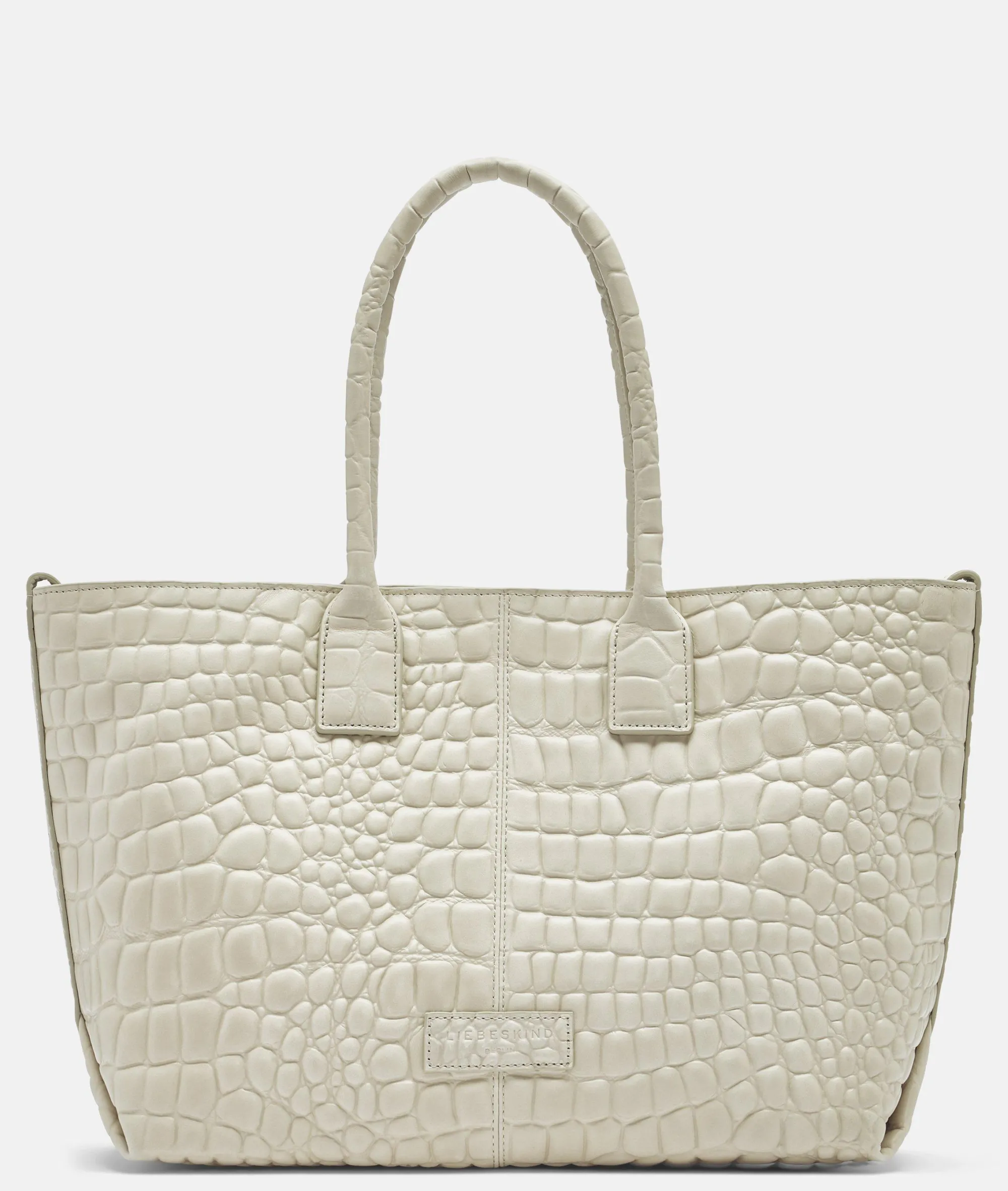 Sale LIEBESKIND BERLIN Kroko Chelsea Shopper M creme