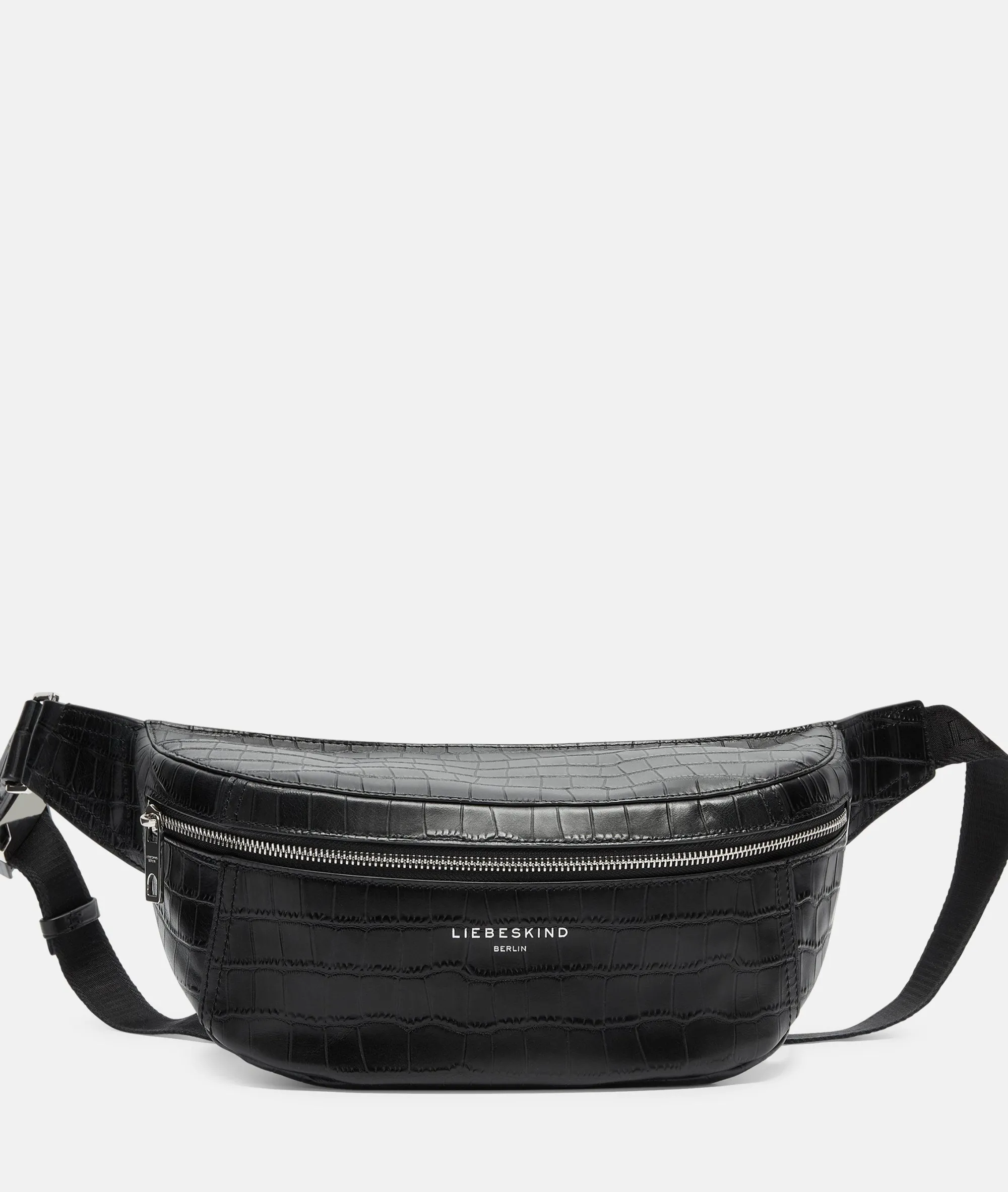 Discount LIEBESKIND BERLIN Kroko Chudy Belt-Bag schwarz