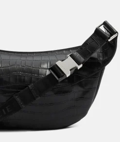 Discount LIEBESKIND BERLIN Kroko Chudy Belt-Bag schwarz