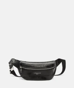 Hot LIEBESKIND BERLIN Kroko Chudy Belt-Bag S schwarz