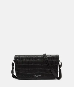 Hot LIEBESKIND BERLIN Kroko Chudy Crossbody S schwarz