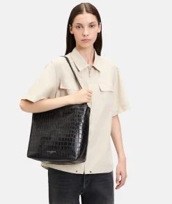 Outlet LIEBESKIND BERLIN  Kroko Chudy Hobo M schwarz