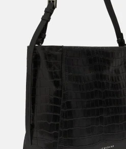 Outlet LIEBESKIND BERLIN  Kroko Chudy Hobo M schwarz