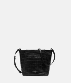 LIEBESKIND BERLIN Kroko Chudy Hobo S schwarz