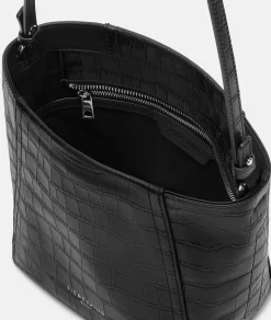 LIEBESKIND BERLIN Kroko Chudy Hobo S schwarz