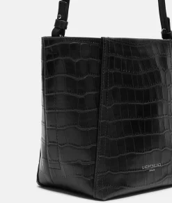 LIEBESKIND BERLIN Kroko Chudy Hobo S schwarz