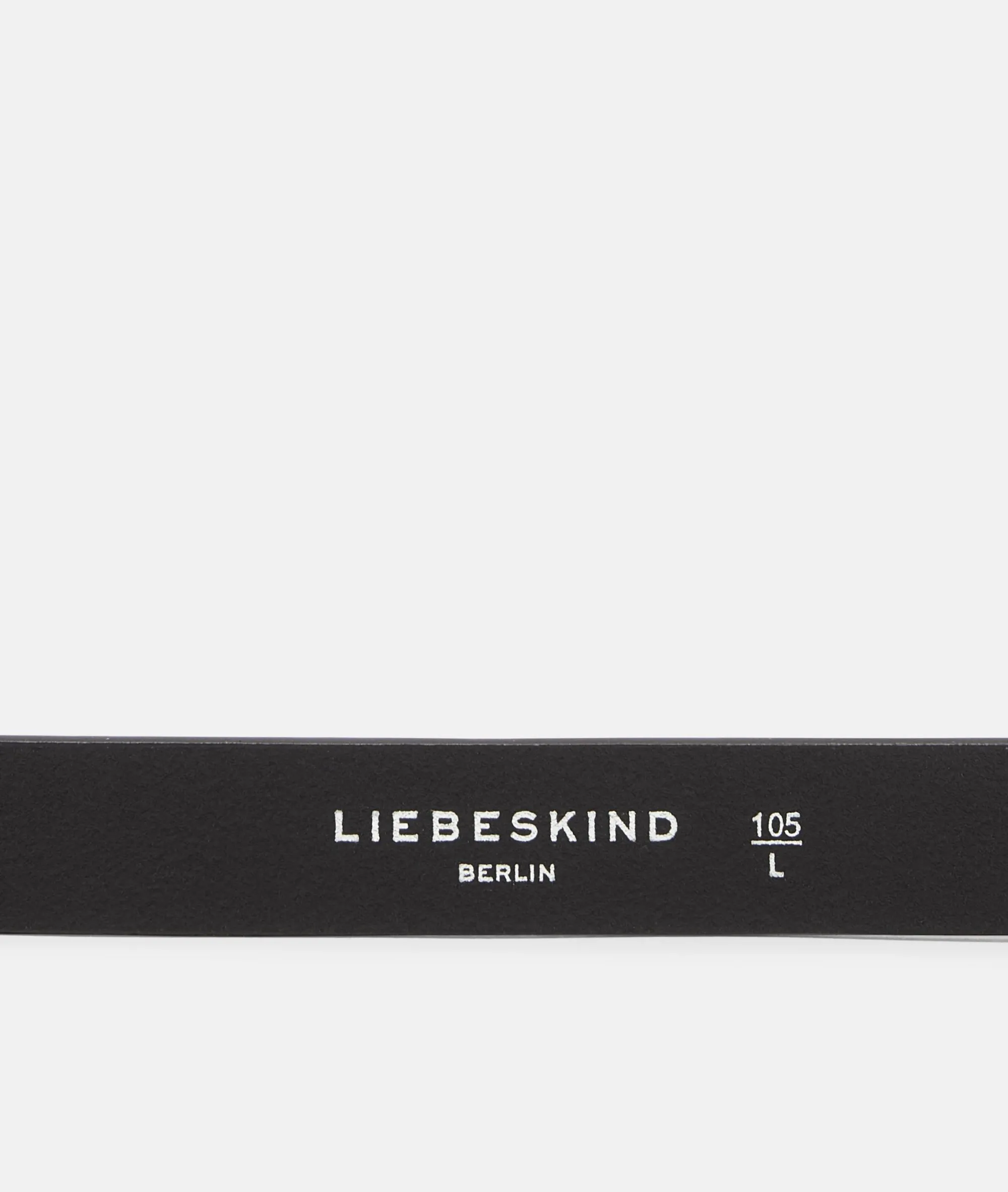 Hot LIEBESKIND BERLIN Kroko Lora Belt schwarz