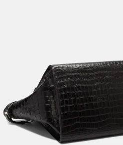 Sale LIEBESKIND BERLIN Kroko Lora Satchel L schwarz