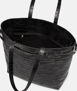 Best LIEBESKIND BERLIN Kroko Lora Tote L schwarz